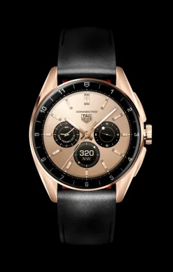 Fashion TAG Heuer Connected Calibre E4 Golden Bright Edition