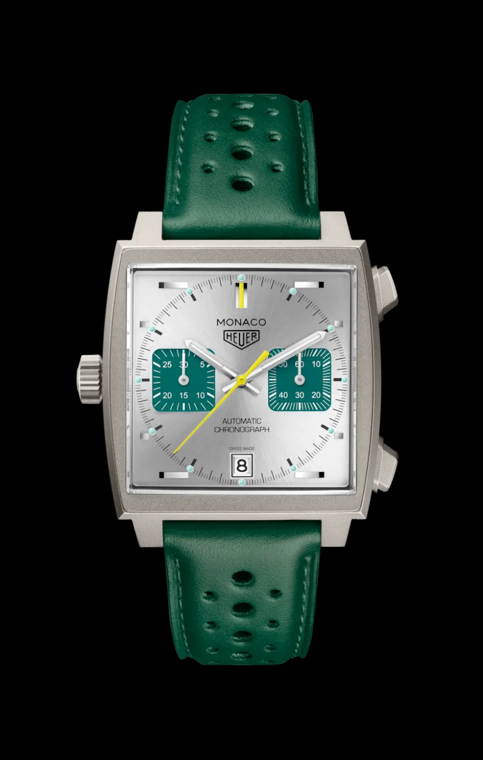 Shop TAG Heuer Monaco Chronograph Racing Green